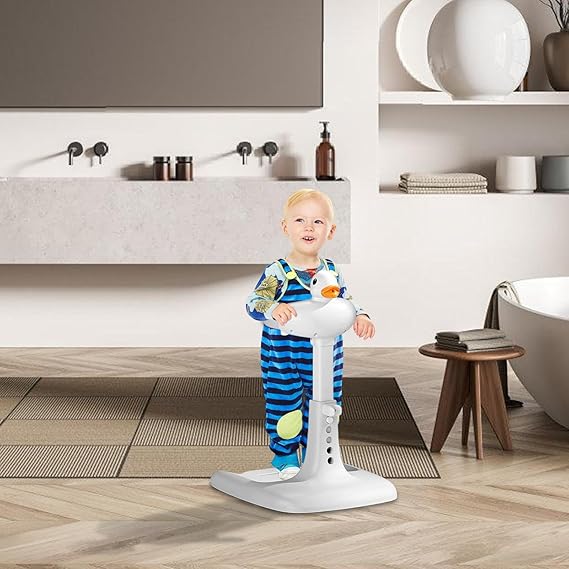 Duck Bath Support, Kid Shower Stand, Adjustable Bath Support, Anti-Slip Bath Stand